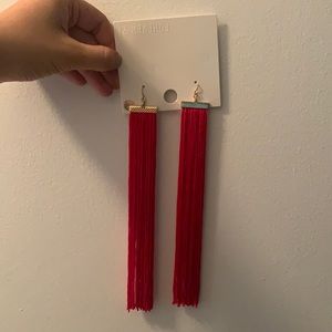 Earring - red NWT